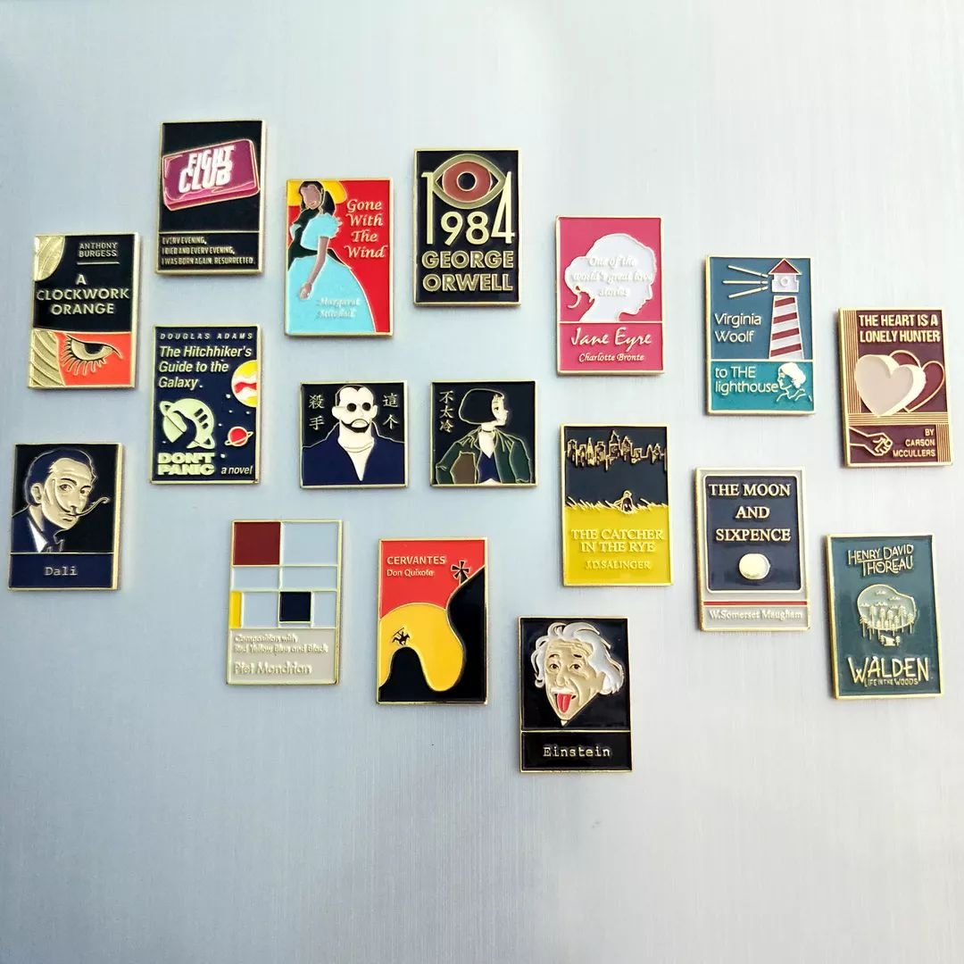 enamel pins of famous films