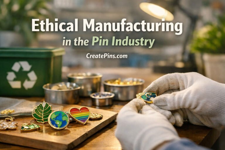 Ethical Manufacturing in the Enamel Pin Industry: What It Really Means