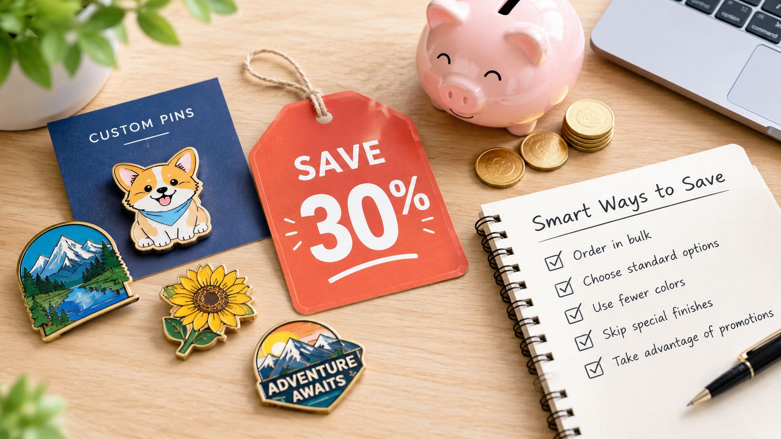 How to save 30% on your next custom enamel pin order — CreatePins guide
