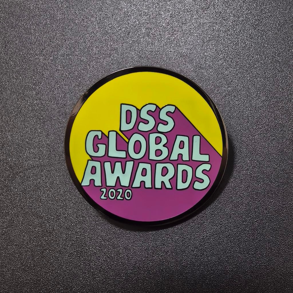 Gallery Image Amazon DSS Global Awards 2020 Hard Enamel Pin
