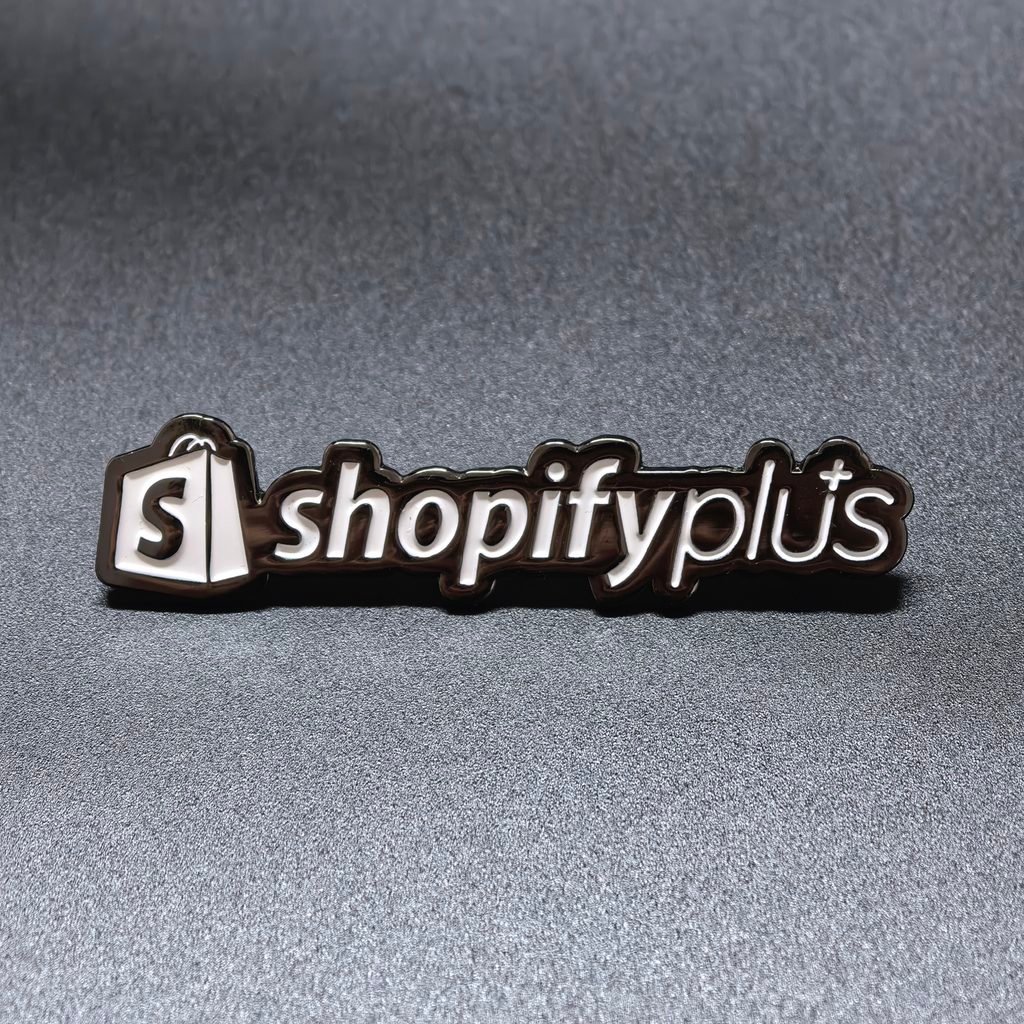 Gallery Image Shopify logo pin made by createpins