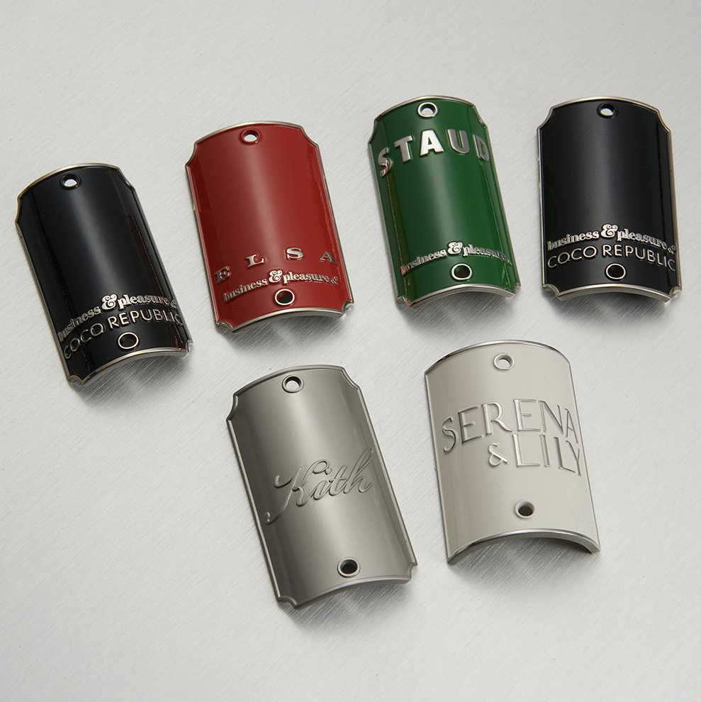 Custom bicycle brand tags