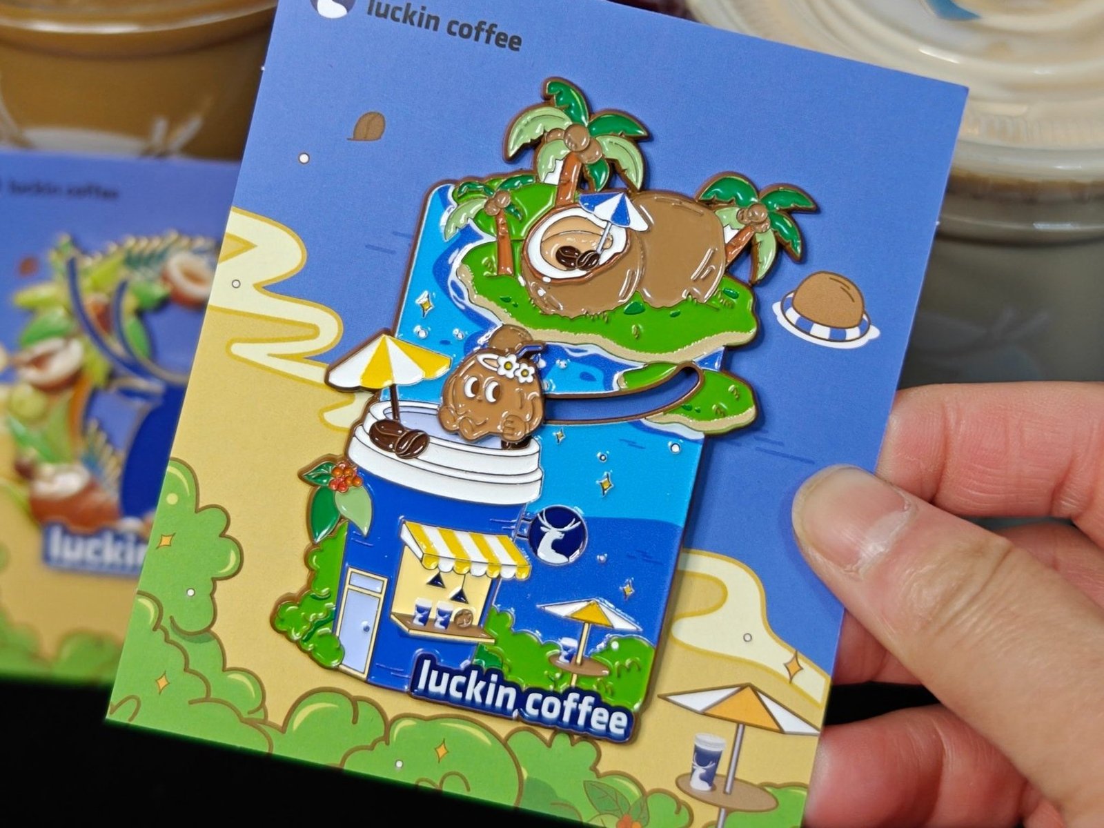 Backing card for for enamel pins