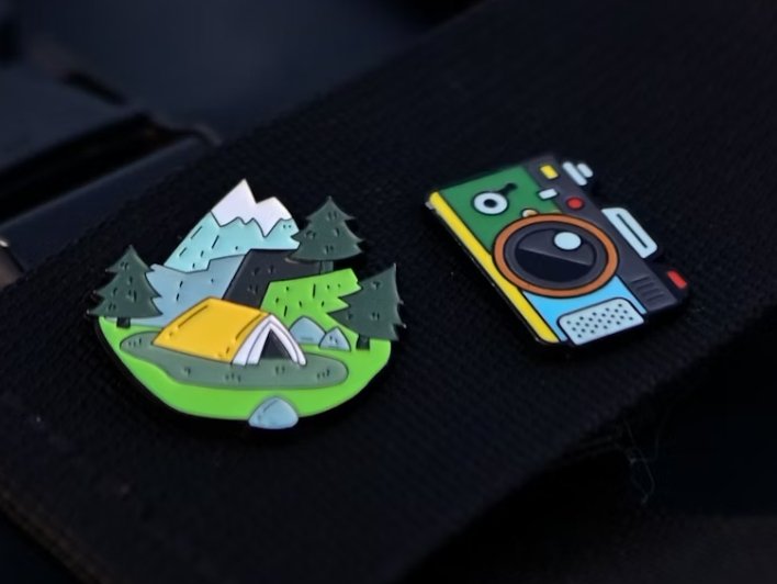 Custom enamel pins