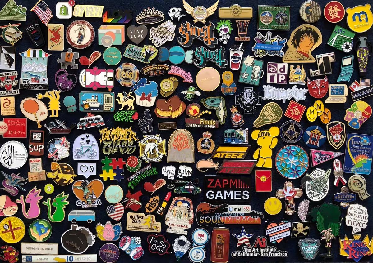 Custom promotional products, such as custom enamel pins