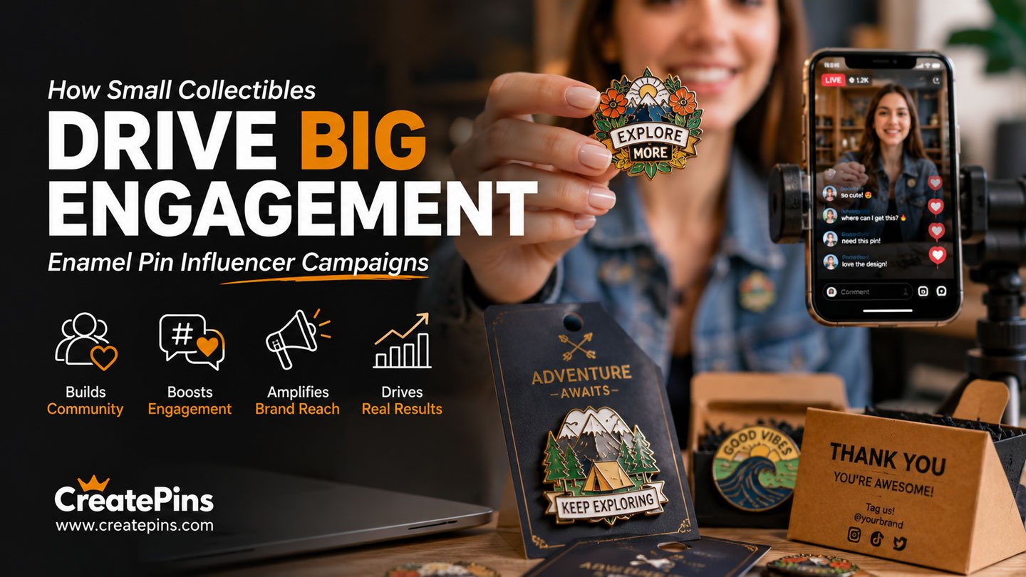 How Small Collectibles Drive Big Engagement: Enamel Pin Influencer Campaigns