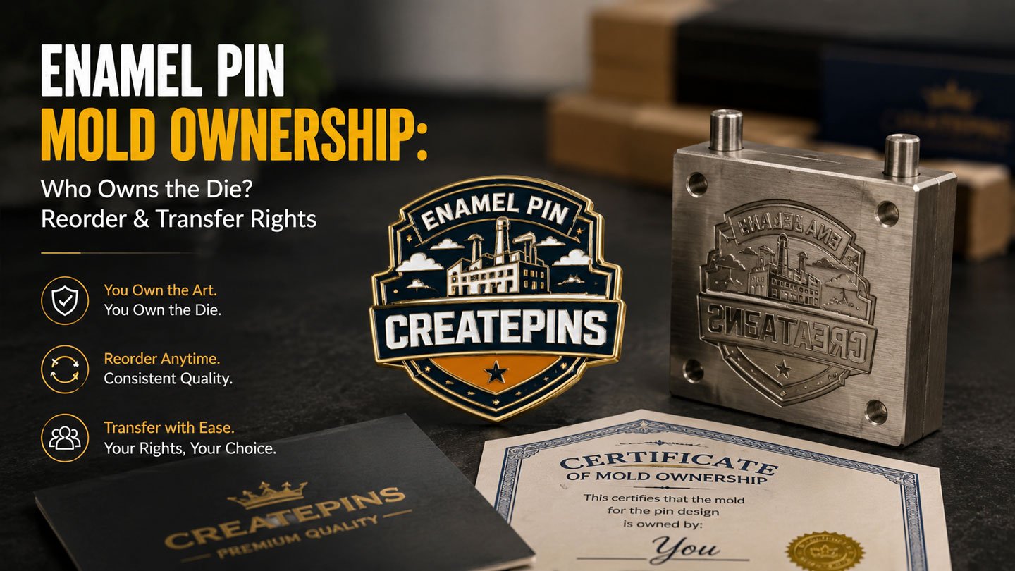 Enamel pin mold ownership and transfer rights guide