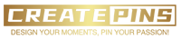 CreatePins Logo Gold version