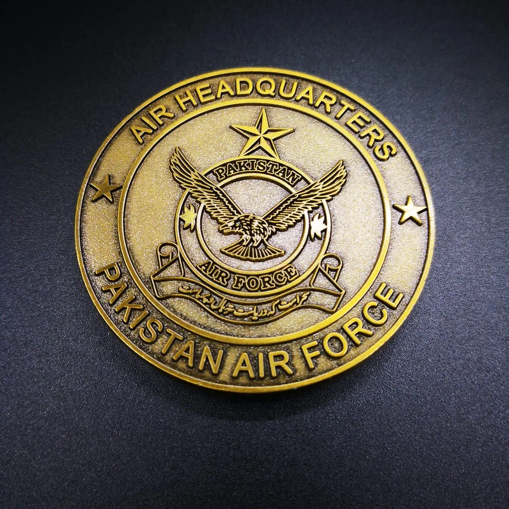 Pakistan Air Force Challenge Coins Made by CreatePins