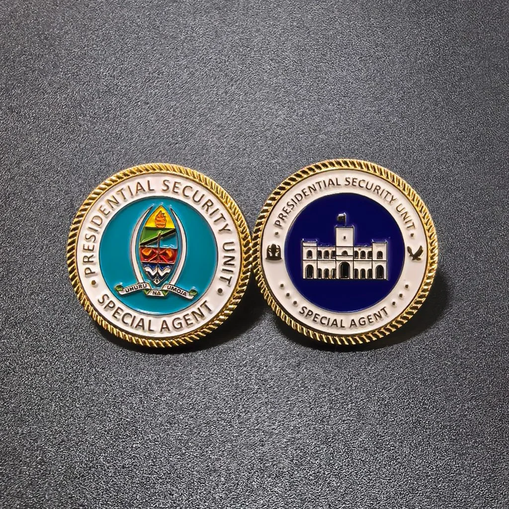 Tanzania Presidential security unit special agent pin series